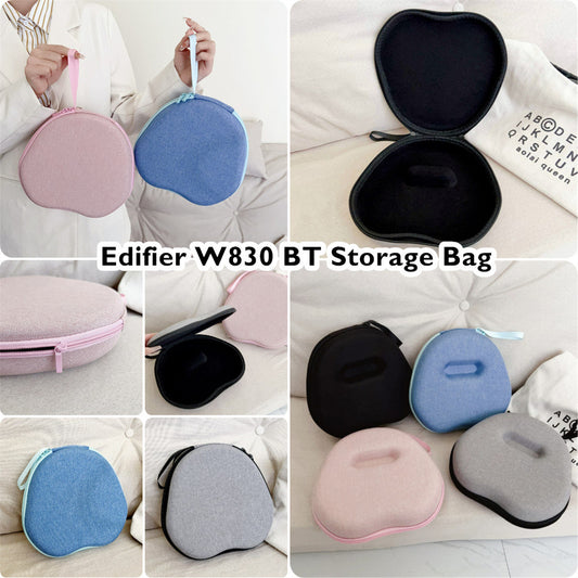 For Edifier W830 BT Headphone Case Headset Earpads Storage Bag Casing Box