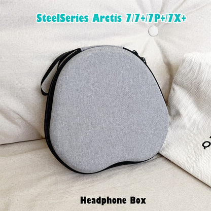 For SteelSeries Arctis 7/7+/7P+/7X+ Headphone Case Headset Earpads Storage Bag Casing Box