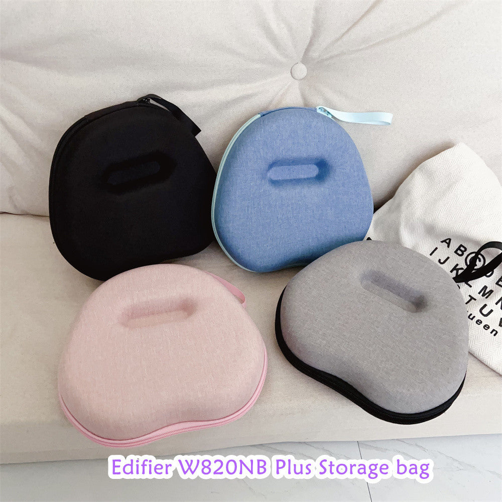 For Edifier W820NB Plus Headphone Case Headset Earpads Storage Bag Casing Box