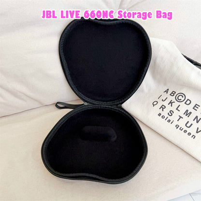 For JBL LIVE 660NC Headphone Case Headset Earpads Storage Bag Casing Box