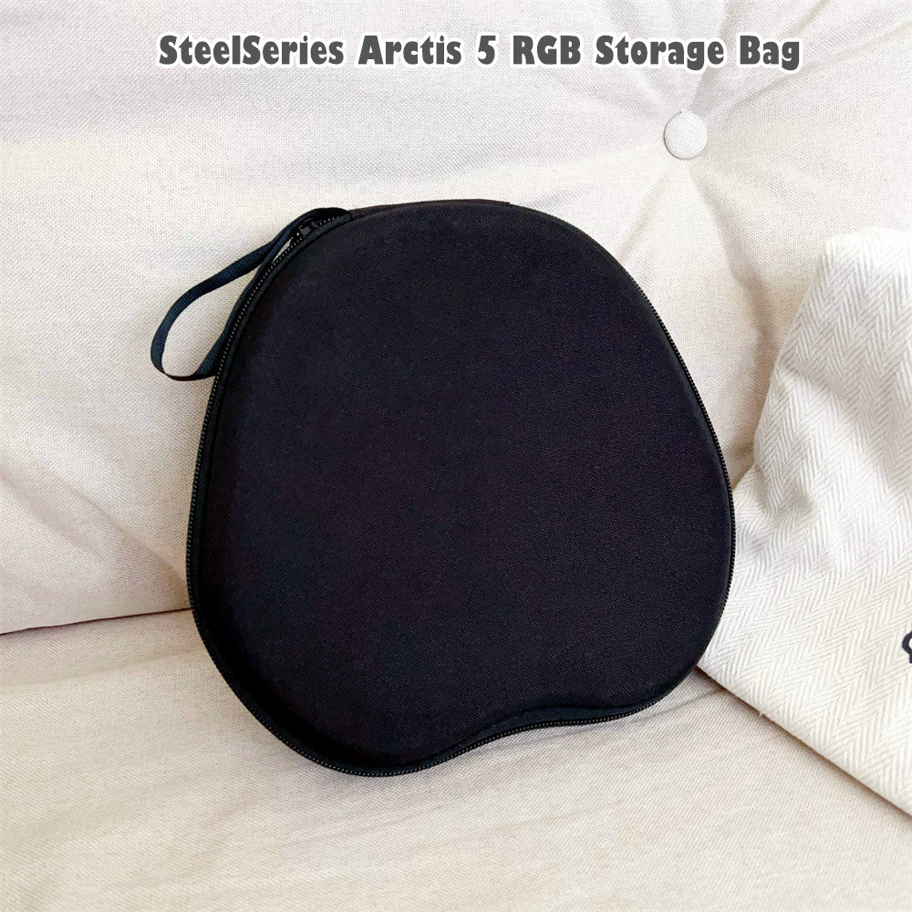 For SteelSeries Arctis 5 RGB Headphone Case Headset Earpads Storage Bag Casing Box