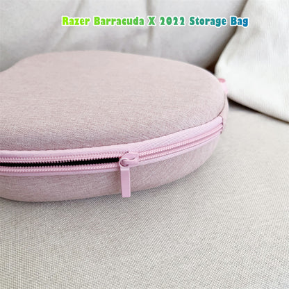 For Razer Barracuda X 2022 Headphone Case Headset Earpads Storage Bag Casing Box