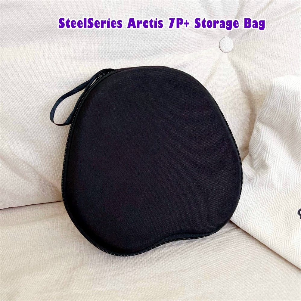 For SteelSeries Arctis 7P+ Headphone Case Headset Earpads Storage Bag Casing Box