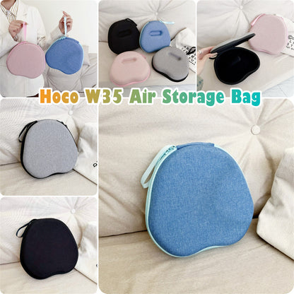 For Hoco W35 Air Headphone Case Headset Earpads Storage Bag Casing Box