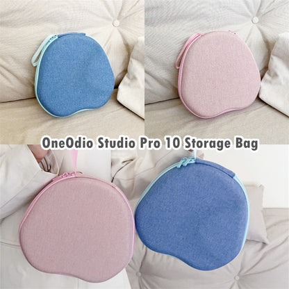 For OneOdio Studio Pro 10 Headphone Case Headset Earpads Storage Bag Casing Box