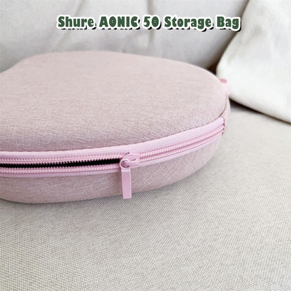 For Shure AONIC 50 Headphone Case Headset Earpads Storage Bag Casing Box