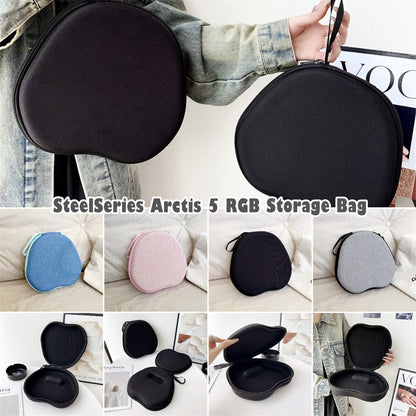 For SteelSeries Arctis 5 RGB Headphone Case Headset Earpads Storage Bag Casing Box