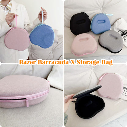 For Razer Barracuda X Headphone Case Headset Earpads Storage Bag Casing Box