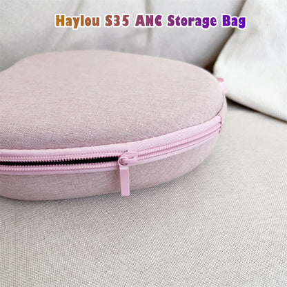 For Haylou S35 ANC Headphone Case Headset Earpads Storage Bag Casing Box