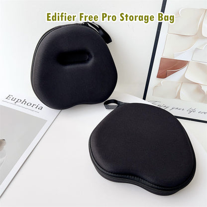 For Edifier Free Pro Headphone Case Headset Earpads Storage Bag Casing Box