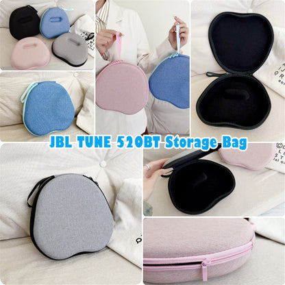 For JBL TUNE 520BT Headphone Case Headset Earpads Storage Bag Casing Box