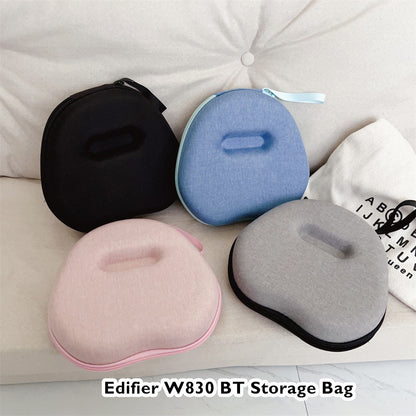 For Edifier W830 BT Headphone Case Headset Earpads Storage Bag Casing Box