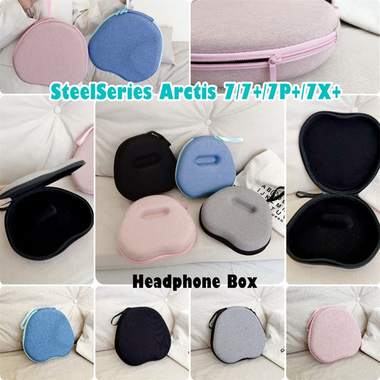 For SteelSeries Arctis 7/7+/7P+/7X+ Headphone Case Headset Earpads Storage Bag Casing Box