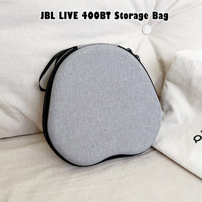 For JBL LIVE 400BT Headphone Case Headset Earpads Storage Bag Casing Box