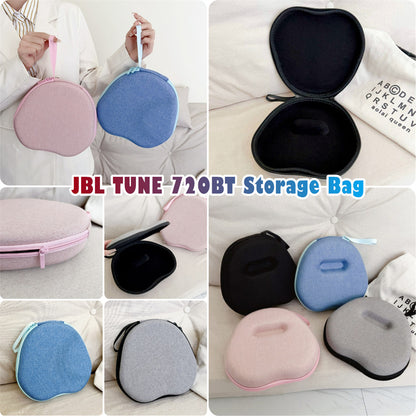For JBL TUNE 720BT Headphone Case Headset Earpads Storage Bag Casing Box