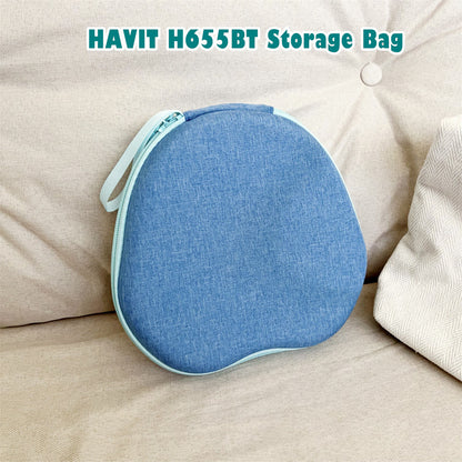 For HAVIT H655BT Headphone Case Headset Earpads Storage Bag Casing Box