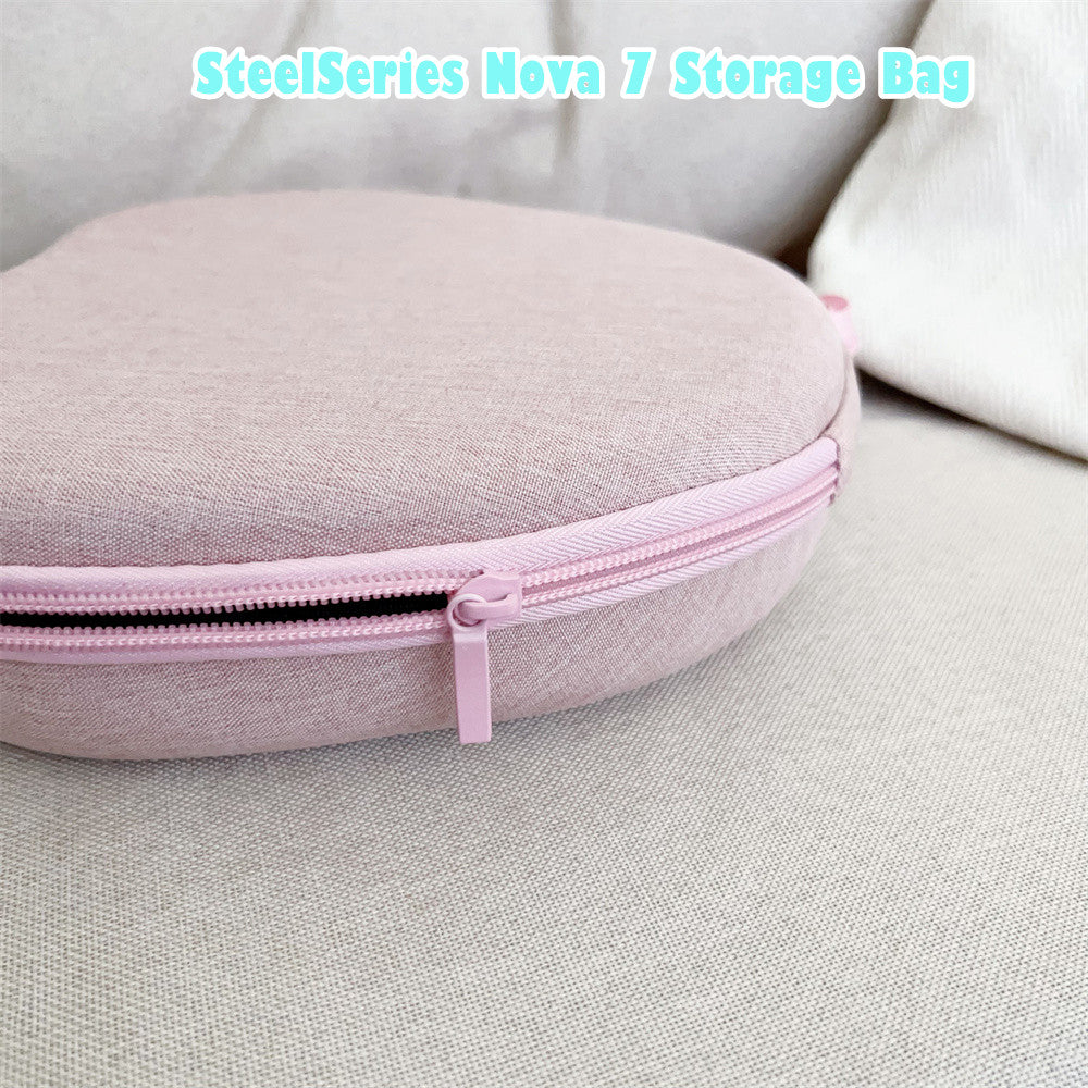 For SteelSeries Nova 7 Headphone Case Headset Earpads Storage Bag Casing Box