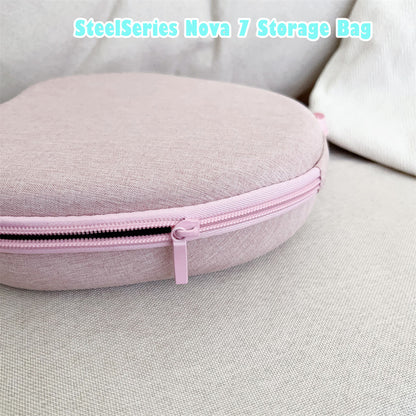 For SteelSeries Nova 7 Headphone Case Headset Earpads Storage Bag Casing Box