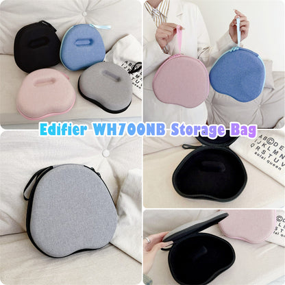 For Edifier WH700NB Headphone Case Headset Earpads Storage Bag Casing Box