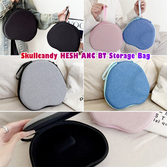 For Skullcandy HESH ANC BT Headphone Case Headset Earpads Storage Bag Casing Box