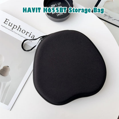 For HAVIT H655BT Headphone Case Headset Earpads Storage Bag Casing Box