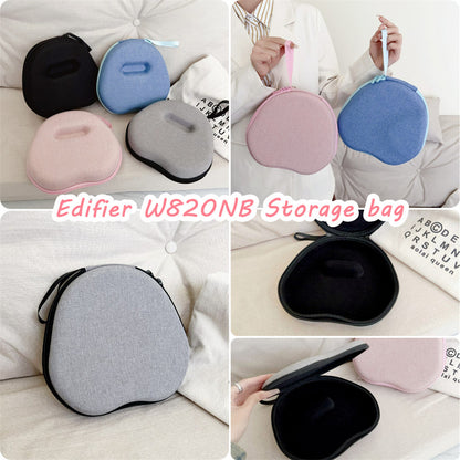 For Edifier W820NB Headphone Case Headset Earpads Storage Bag Casing Box