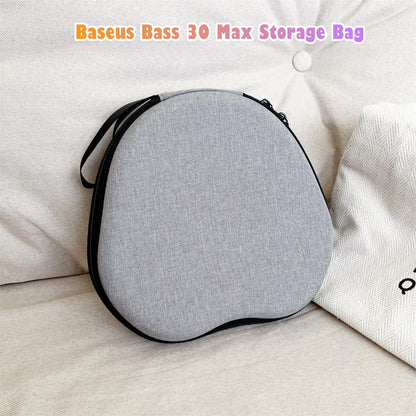 For Baseus Bass 30 Max Headphone Case Headset Earpads Storage Bag Casing Box