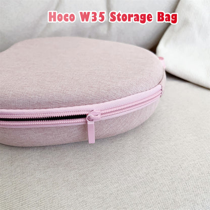 For Hoco W35 Headphone Case Headset Earpads Storage Bag Casing Box