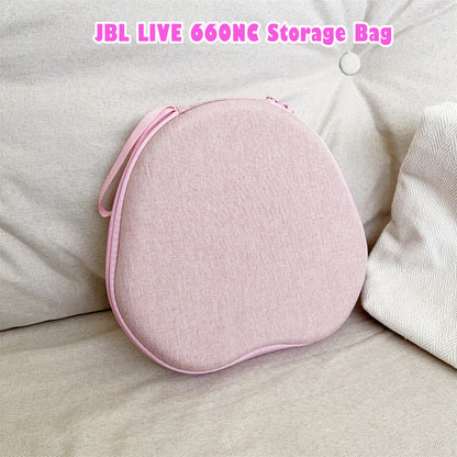 For JBL LIVE 660NC Headphone Case Headset Earpads Storage Bag Casing Box