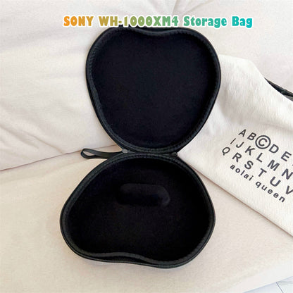 For SONY WH-1000XM4 Headphone Case Headset Earpads Storage Bag Casing Box
